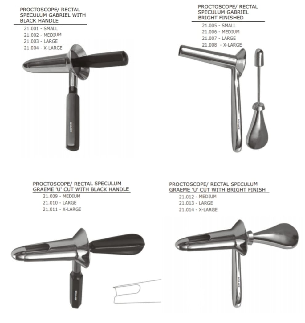 Intestinal and Rectal Instruments